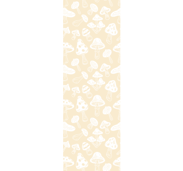 Sienipiirrokset eläintapetti - Tenstickers