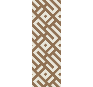 Kulmikas kuvio geometrinen tapetti - Tenstickers