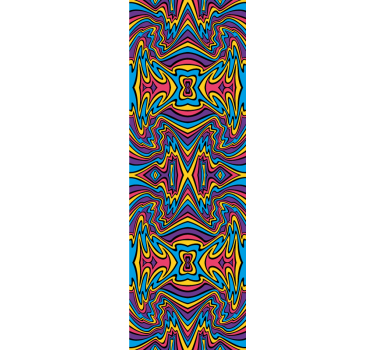 Kaleidoskooppinen kuvio abstrakti tapetti - Tenstickers