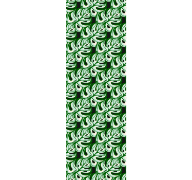 Lehtivihreä aihe lehti tapetti - Tenstickers