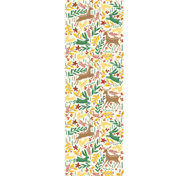 Metsäeläinkuvio eläintapetti - Tenstickers