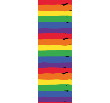 Sateenkaari raidallinen tausta raitatapetti - Tenstickers