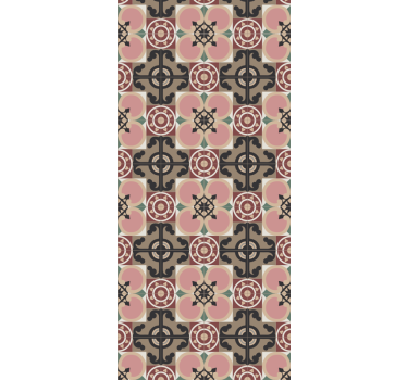Monimutkainen geometrinen muotoilu ornamentti tapetti - Tenstickers