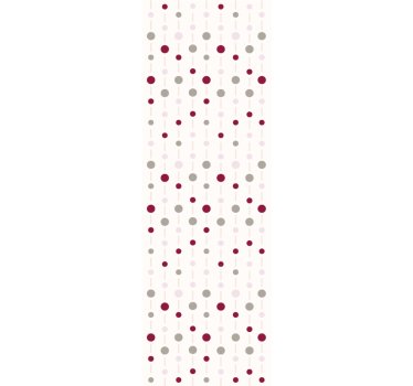 Tyylikäs pistekuvio pallotapetti - Tenstickers