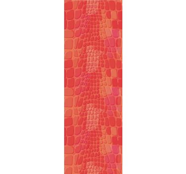 Abstrakti crocodylus kuviotapetti - Tenstickers
