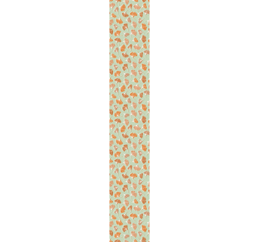 Gingko lehtikuvio lehti tapetti - Tenstickers