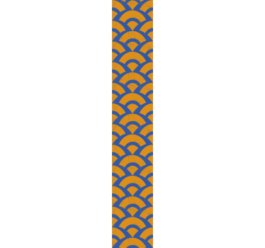 Geometrinen kaarikuvio geometrinen tapetti - Tenstickers