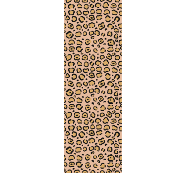 Leopardiväri pastelliväri Tapetti lastenhuoneeseen - Tenstickers