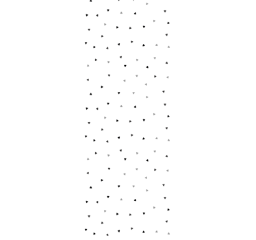 Hajallaan olevia kolmioita geometrinen tapetti - Tenstickers