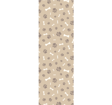 Koiran siluetteja koira tapetti - Tenstickers
