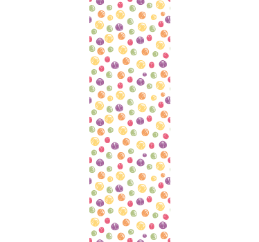Pilkku räjähtää ympyrät tapetti - Tenstickers