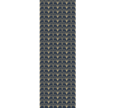 Art deco -kaaret geometrinen tapetti - Tenstickers