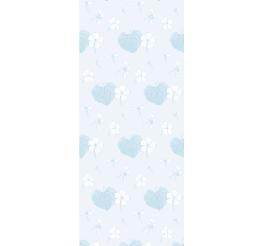 80 -luvun luonnonkaunis kukkakuvio retro tapetti - Tenstickers