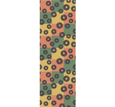 Tapettilevykuvio taide tapetti - Tenstickers