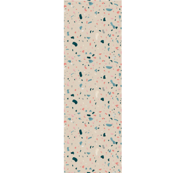 Käsinmaalattu terrazzo-kuvio keittiön tapetti - Tenstickers