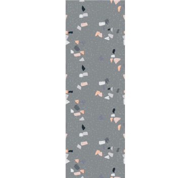 Marmorinen terrazzo-efekti tapetti eteiseen - Tenstickers