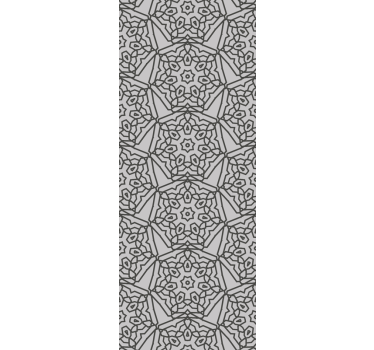 Abstrakti arabialainen laatatyyli keittiön tapetti - Tenstickers