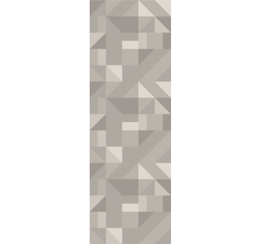 Neutraalit beige sävyt geometrinen tapetti - Tenstickers