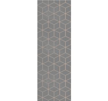 Kuution rakenne geometrinen tapetti - Tenstickers