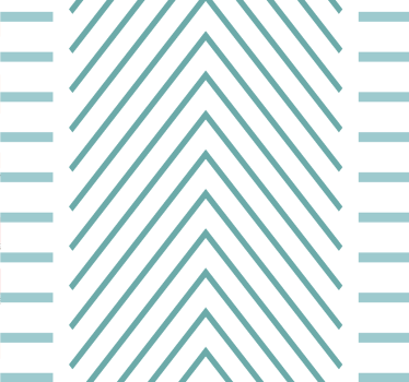 Tyylikkäät chevron-linjat olohuone tapetti - Tenstickers
