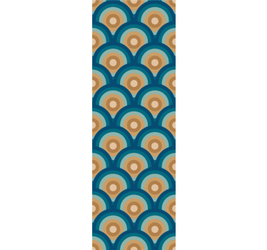 60-luvun piireissä Muu vintage tapetti - Tenstickers