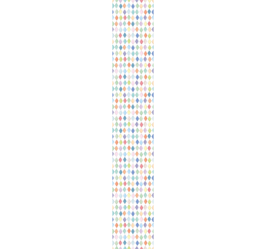 Värikkäitä arlekiinitimantteja taide tapetti - Tenstickers