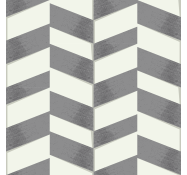 Harmaa chevron geometrinen taustakuva - Tenstickers