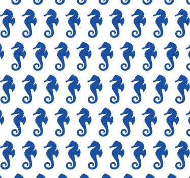 Merihevoskuvio eläintapetti - Tenstickers