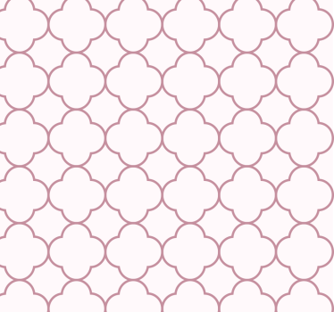 Geometriset kuviot vaaleanpunainen tapetti - Tenstickers