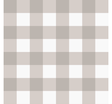 Beige ja valkoinen kuvio neliökuvioinen tapetti - Tenstickers
