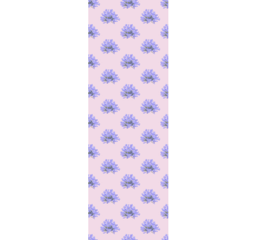 Violetit kukat luonnon tapetti - Tenstickers