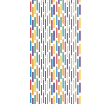Värikynä lapsille tapetti - Tenstickers