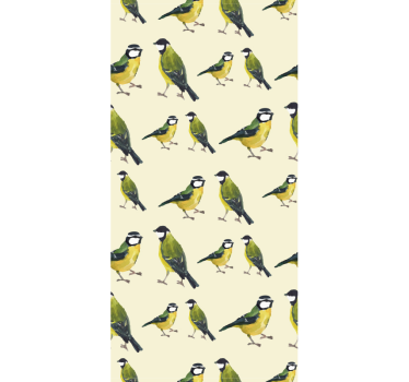 Värikäs lintu tapetti kokoelma - Tenstickers