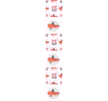 Pieni hirviösuunnittelu eläintapetti - Tenstickers