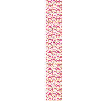 Palmu retro-design vintage tapetti - Tenstickers
