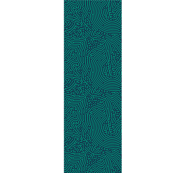 Orgaaninen viivakuvio geometrinen tapetti - Tenstickers