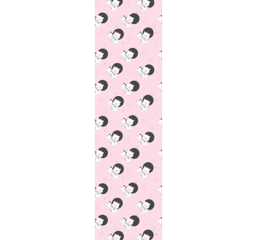 Vauva karhu ja seepra Tapetti lastenhuoneeseen - Tenstickers