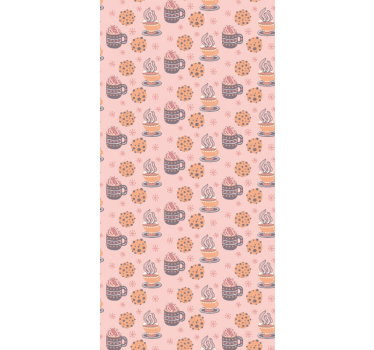 Mukava juoma-aihe keittiötapetti - Tenstickers