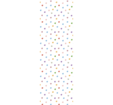 Starburst kuvio työhuoneen tapetti - Tenstickers