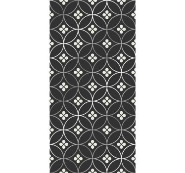 Geometrinen tessellaatio koristeellinen tapetti - Tenstickers