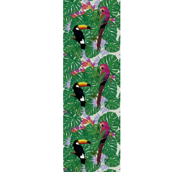Viidakon kuvio viidakko tapetti - Tenstickers