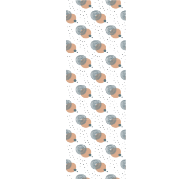 Abstrakti pistekuvio taidetapetti - Tenstickers
