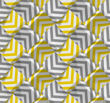 Geometrinen chevron-kuvio geometrinen tapetti - Tenstickers