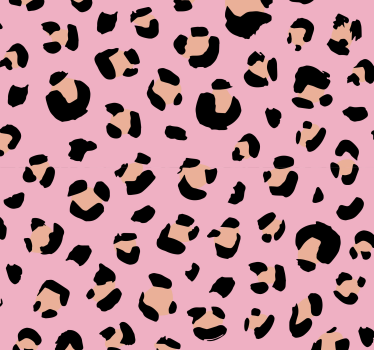 Leopardikuvioinen yksinkertaisuus leopardi tapetti - Tenstickers