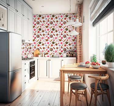 Suloinen mosaiikki keittiö tapetti - Tenstickers