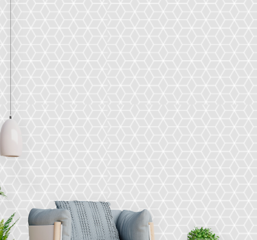 Geometrinen hilarakenne geometrinen tapetti - Tenstickers