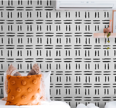 Geometrinen viivakokoonpano Pohjoismainen tapetti - Tenstickers