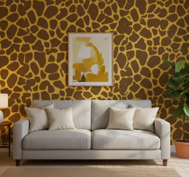 Giraffikuosiolohuonetapetti - Tenstickers