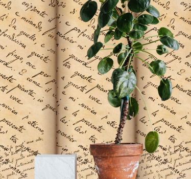 Infinito leopardi-runo tapetti eteiseen - Tenstickers