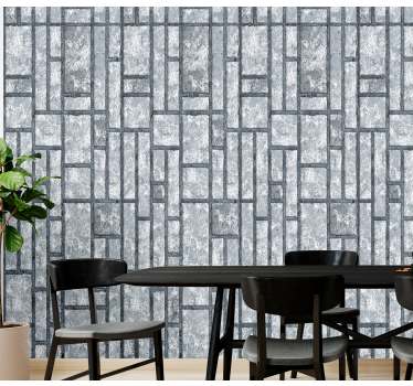 Kaupunkien tiilimuuraus teollinen tapetti - Tenstickers